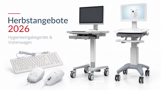 Herbstangebote 2026_ Hygienische IT und Visitenwagen
